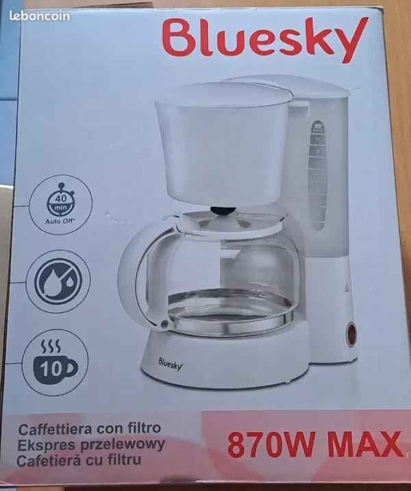 CAFETIÈRE BLUESKY 750W