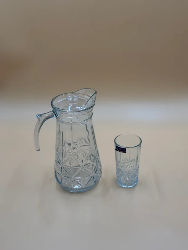 7 Pcs DELISOGA Fine Glass Water Set - Image 3