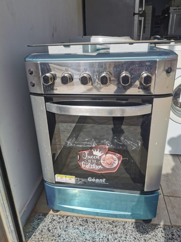 Cuisinière géant #Queen 60 cm 04 feux inox  , Disponible