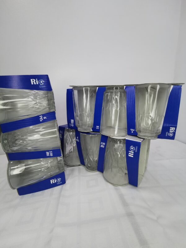 VERRE A EAU 6PCS RIO GLASS 230-235 - Image 2